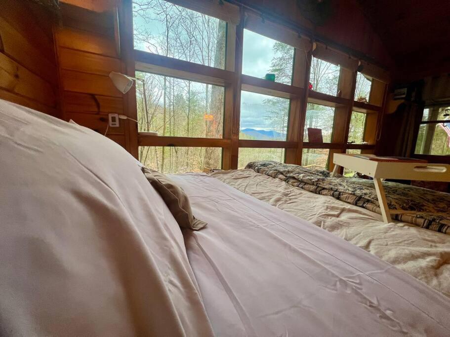 Private Mtn Love Shack W/ Fast Wifi, Bbq & View Franklin Exteriör bild