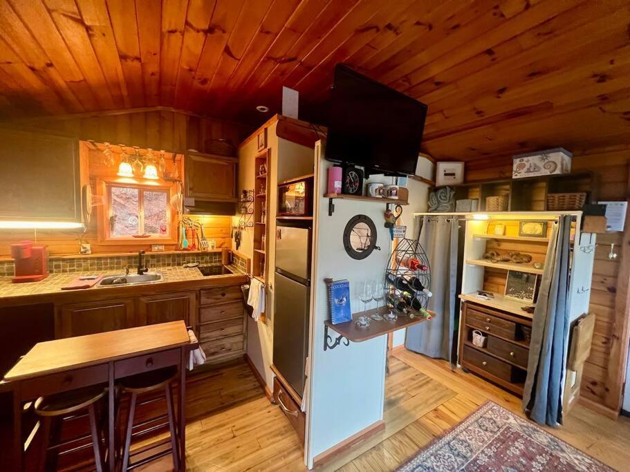 Private Mtn Love Shack W/ Fast Wifi, Bbq & View Franklin Exteriör bild