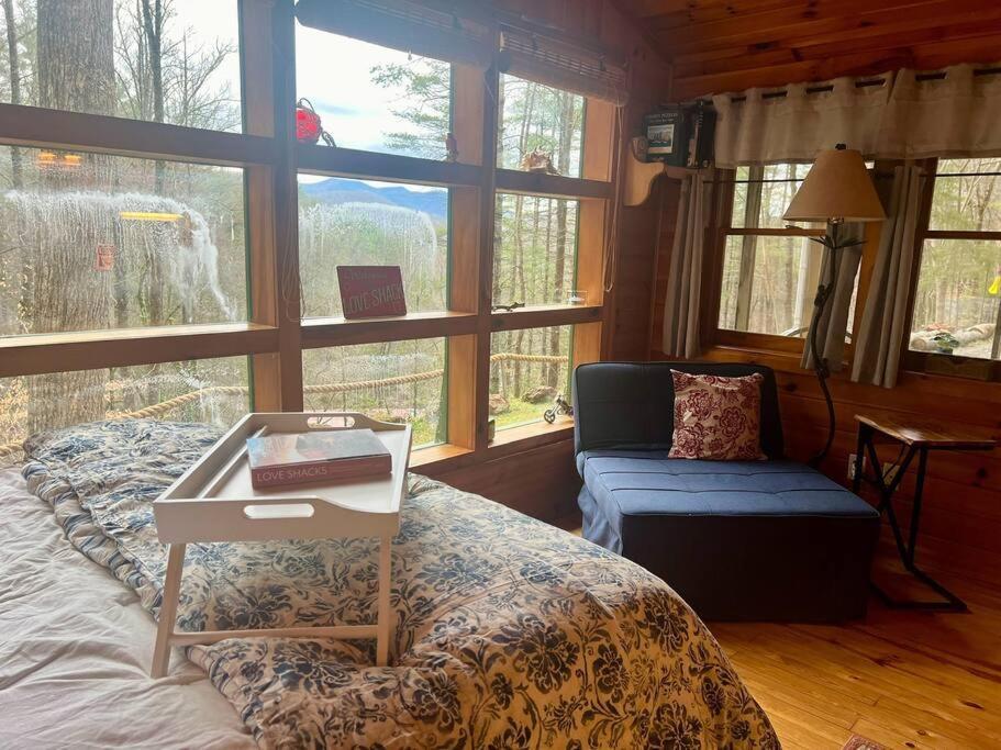 Private Mtn Love Shack W/ Fast Wifi, Bbq & View Franklin Exteriör bild