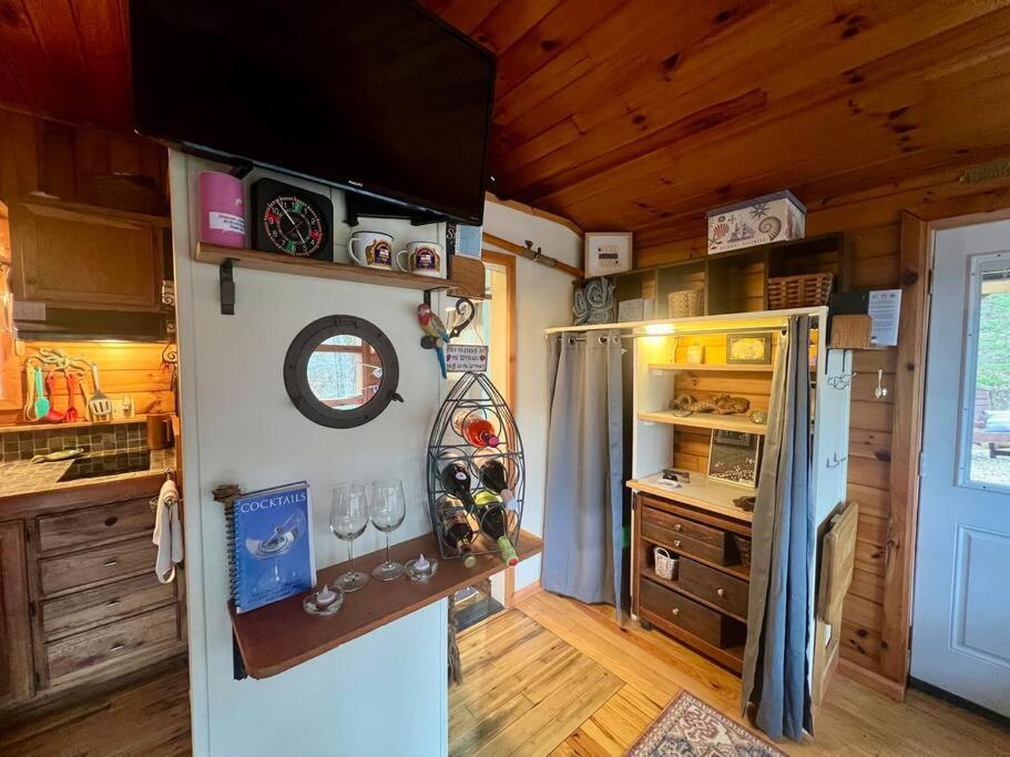 Private Mtn Love Shack W/ Fast Wifi, Bbq & View Franklin Exteriör bild